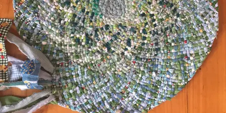 Weave a rag rug at The Farm for Wellbeing