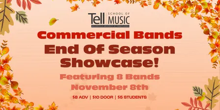 Millersville University Commercial Bands End of Season Showcase!