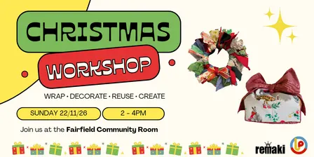 A FREE SUSTAINABLE CHRISTMAS WORKSHOP