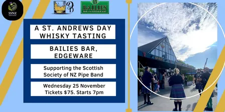 A St Andrew's Day Whisky Tasting Celebration