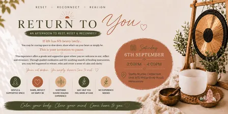 Return to You: An Afternoon to Rest, Reset & Reconnect