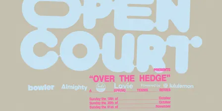 Open Court presents "Over The Hedge"