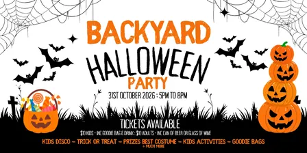 Bailey Brewing Co. Backyard Halloween Party