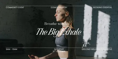 The Big Exhale: A Community Breathwork Hour