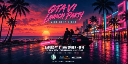 GTA 6 - LAUNCH PARTY! Vice City Night!