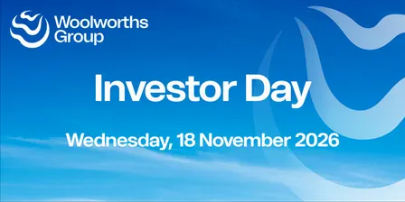 Woolworths Group Investor Day