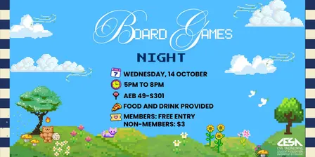 CESA Board Games Night
