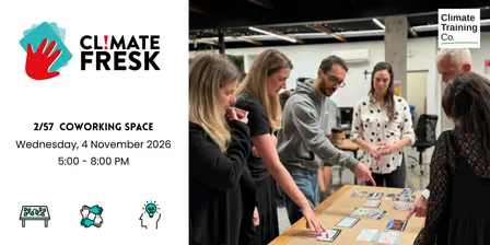 Climate Fresk Workshop in Wellington