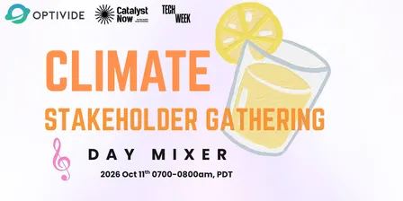 Climate Stakeholder Gathering: Tech Week
