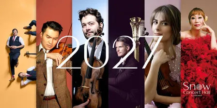 Snow Concert Hall 2027 Season
