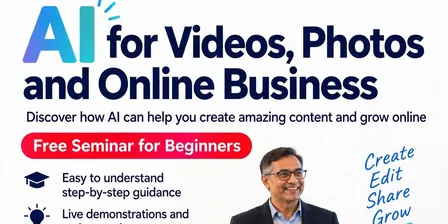 ** How  to create videos &  photos using AI for social media and online business ( For Beginners) - Rockldale
