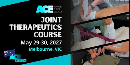 Joint Therapeutics Course MELBOURNE VIC (29-30 MAY 2027)