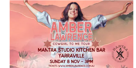AMBER LAWRENCE COWGIRL TO ME TOUR AT MANTRA STUDIO KITCHEN BAR