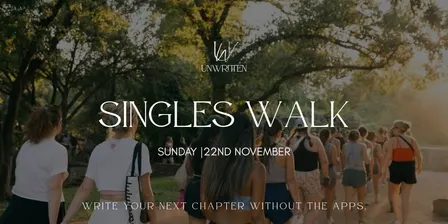 Unwritten: Singles Walk at Centennial Park