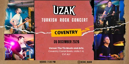 UZAK – Live in Coventry | Year-End Turkish Rock Night