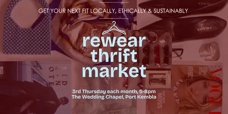 Rewear Thrift Market | curated, sustainable fashion in Port Kembla