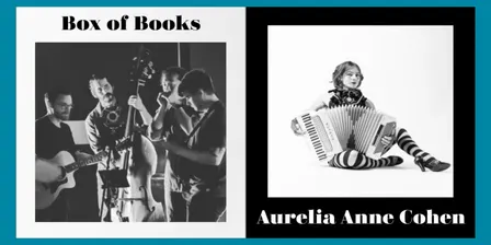 Aurelia Anne Cohen and Box of Books