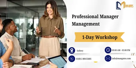 Professional Manager Management – 1 Day Workshop in Sydney