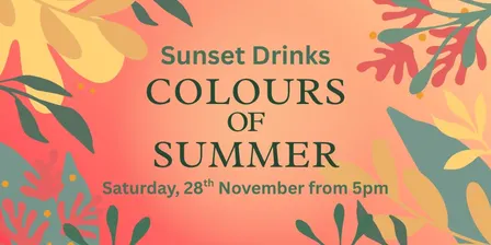 Sunset Drinks: Colours of Summer Opening