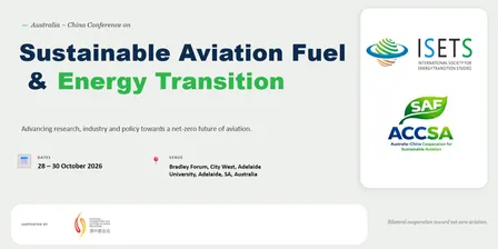 Australia–China Conference on Sustainable Aviation Fuels (Adelaide October 2026)