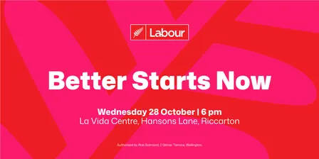 Better Starts Now Rally - Christchurch