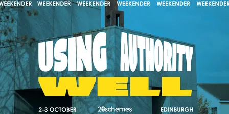 20schemes Weekender EDINBURGH | October 2026