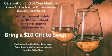 We Are Women Mastermind December Networking Lunchtime Event