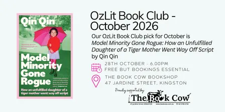 October OzLit Book Club - Model Minority Gone Rogue by Qin Qin