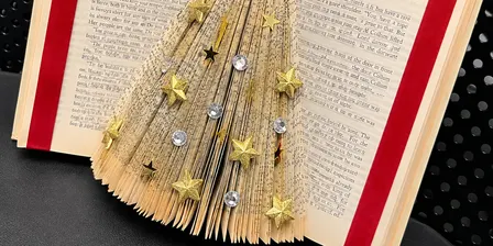 Christmas Book Folding Workshop