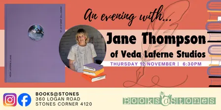 Books@Stones event: Amidst the Jewels of Us by Jane Thompson