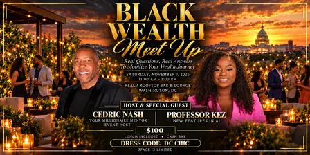 2026 Black Wealth Meetup: Washington, DC
