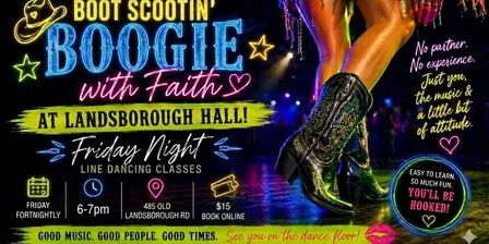 FRIDAY NIGHTS - LANDSBOROUGH Boot Scootin' Boogie!