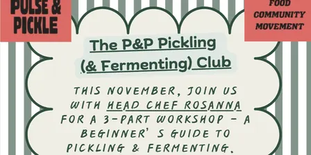 Pulse & Pickle - Pickling Workshop Series