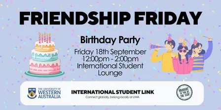 Friendship Fridays - Birthday Party!