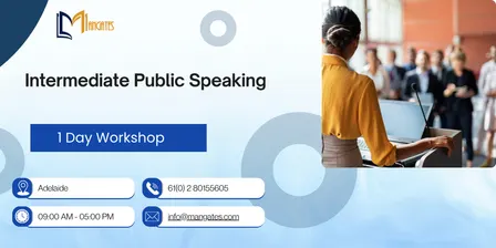 Intermediate Public Speaking: 1 Day Session in Adelaide