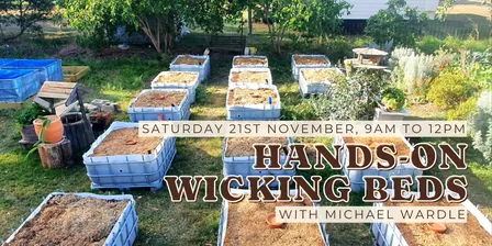 Hands-on Wicking Beds with Michael Wardle