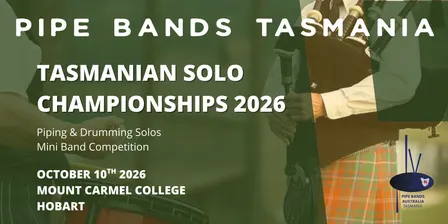2026 Tasmanian Solo Championships + Mini Bands
