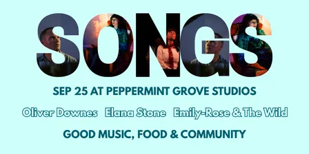 Swim & Songs at Peppermint Grove: Oliver Downes, Elana Stone, Emily-Rose & The Wild