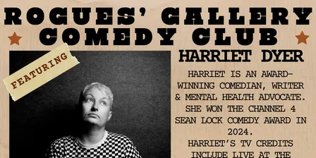 Rogues' Gallery Comedy Club: Harriet Dyer + Mike Reed