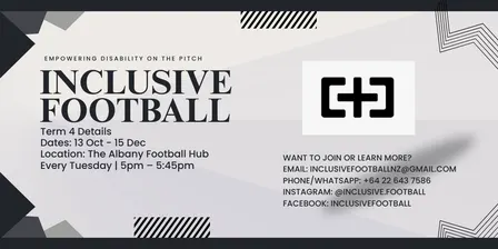 Inclusive Football Term 4 - Under 25's