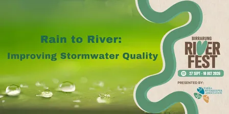 Rain to River: Improving Stormwater Quality