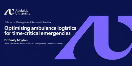 Dr Emily Moylan | Optimising ambulance logistics for time-critical emergencies