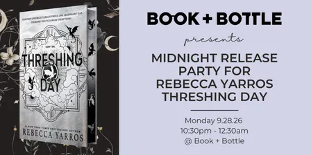 MIDNIGHT RELEASE PARTY: THRESHING DAY BY REBECCA YARROS!