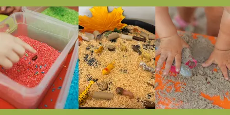 Messy Play in The Garden