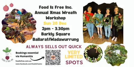 Native Wreath Making Workshop 20 Dec 2026 - afternoon session