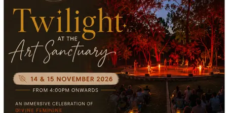 Twilight at the Art Sanctuary | Armadale Hills Art Trail