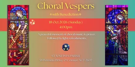 Choral Vespers October 2026