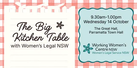 The Big Kitchen Table with Women's Legal