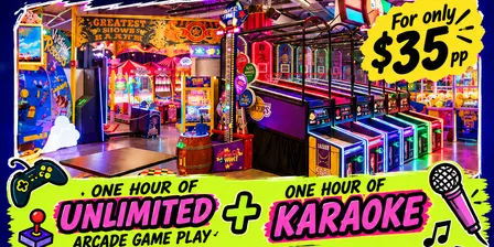 BIG KIDS Club: Arcade + Karaoke [NOW OCT]
