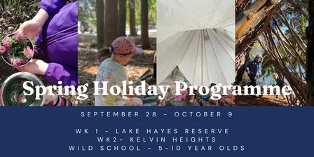 Wild School Spring Holiday Programme 2026